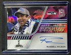 RUSSELL WILSON 2022 PANINI SPECTRA #CS-RW CHAMPION NEON PINK PRIZM AUTO 4/7