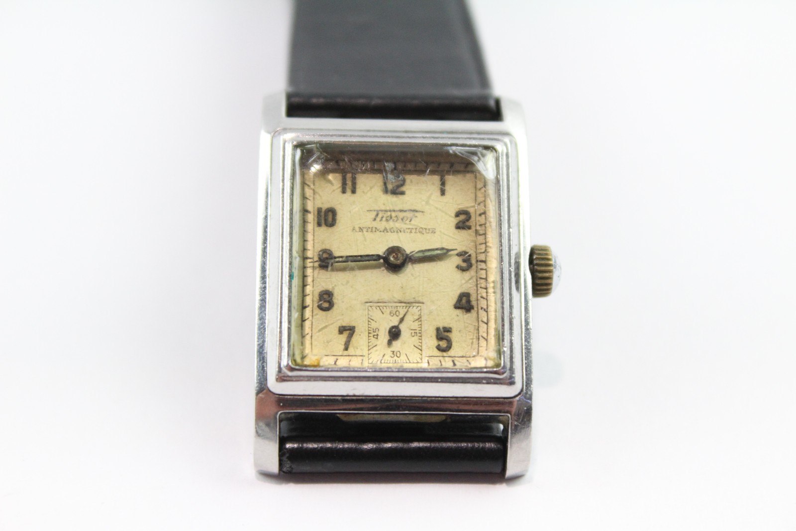 Tank Hand Tissot Art Watch Deco Wind Style WORKING Vintage - vintagewatches.pk