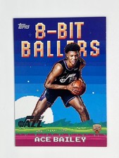 2025 Topps Basketball Ace Bailey 8-Bit Ballers Jazz RC