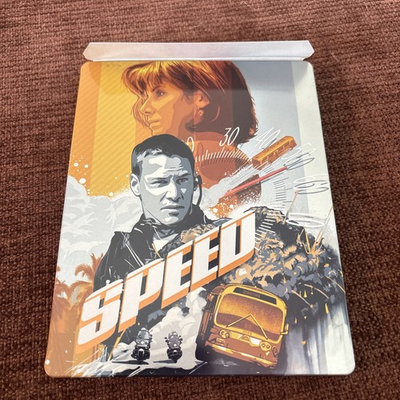 #ad Speed 1994 Best Buy Exclusive 4K UHD Blu ray Steelbook with insert. $72.00