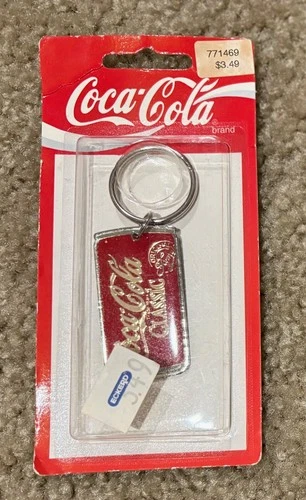 Vintage 1995 Coca-Cola Classic Original Formula Keychain BC-1004 New Sealed NWT