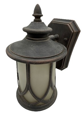 Progress Lighting Resort Collection Wall Lantern Aged Copper-Good Working Cond.