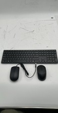 Dell Keyboard MS116t1 Wired USB  Wireless Mouse Combo Black Lot Of 3