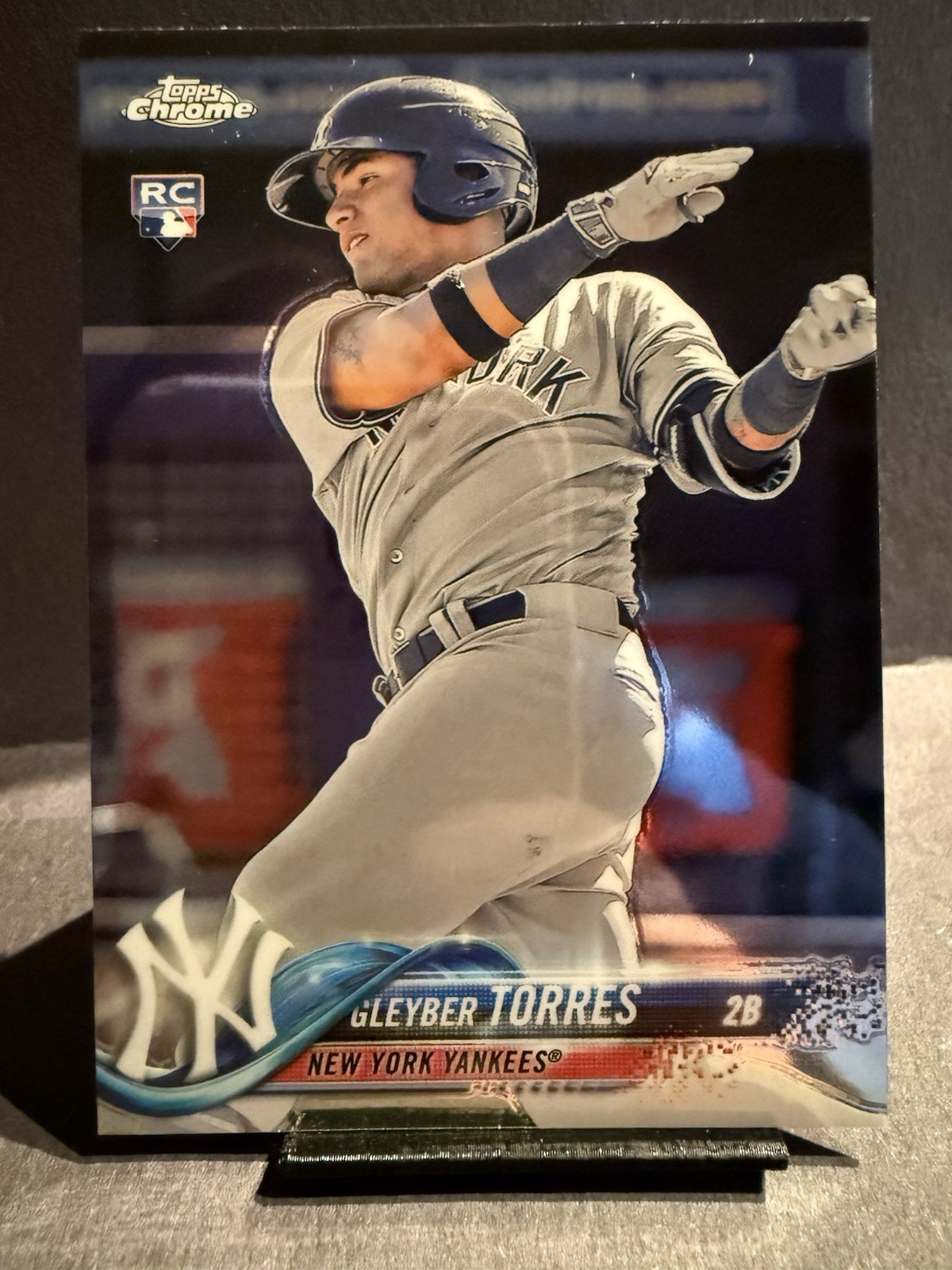 2018 Topps Chrome Gleyber Torres Rookie RC #31 New York Yankees