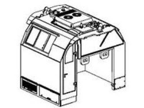 Piko HO 96493/02 BB60000 SNCF cabine complète de rechange pour modélisme ferroviaire