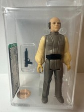 Lobot AFA 70  Vintage Loose Star Wars Figure Kenner Action 1980 Cloud City Robot