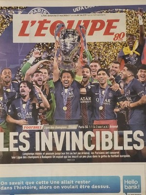 DAS TEAM 31. MAI 2026 PSG-ARSENAL   DIE UNBESIEGBAREN  EIN DOPPEL FÜR DIE GESCHICHTE