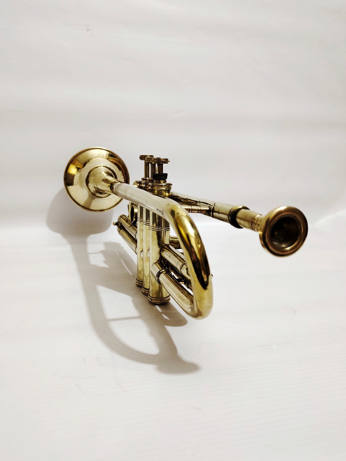 Handmade Brass Trumpet Replica – Vintage Music Instrument Decor Christmas Gift