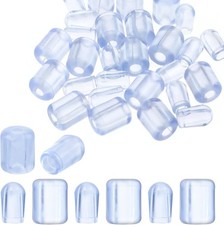 60 Pcs Rubber Feet Sink Grid Rubber Bumpers Clear Wire Racks Sinks Grate Rubbers