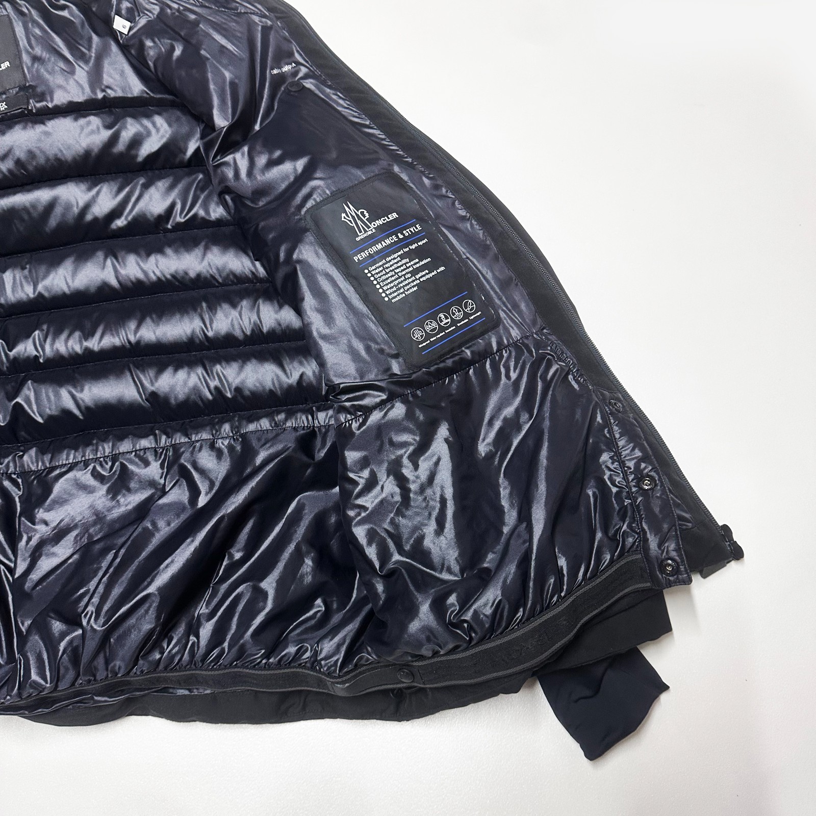 MONCLER BESANS GRENOBLE SIZE 6 3XL XXXL MENS JACKET PUFFER BLACK SKI 2XL XXL thumbnail 12