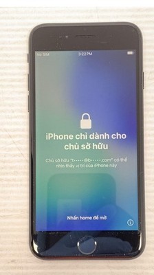 Apple iPhone SE 3rd Gen A2595 Black   For Parts or Repair   Powers On AS SHOWN