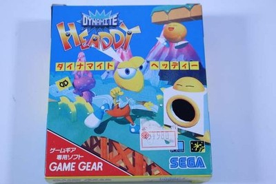 Dynamite Headdy Sega Game Gear GG Japan Import Action Video Game 1994