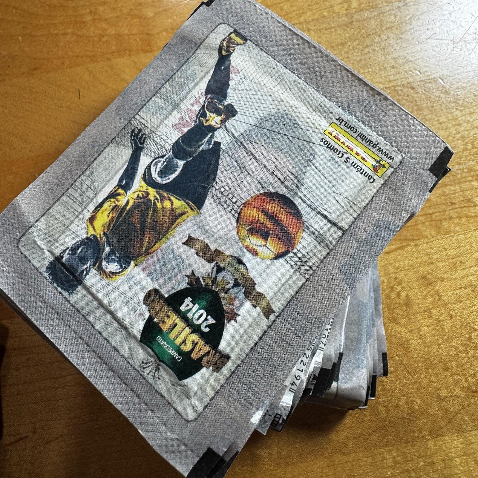 2014 Panini Campeonato Brasileiro Sticker 40 Plus New Sealed Packs