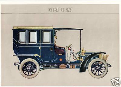 ORIGINAL DIXI U35 PROSPEKT 1969 DDR SELTEN 1907-1910