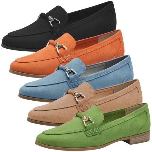MARCO TOZZI Pantofole Donna Mocassino – Modello 2-24237-43 – Con Morbido Plantare 'Feel Me' – Eleganza E Comfort