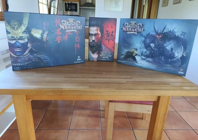harakiri juego de mesa kickstarter kami pledge