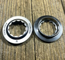 X2 SHIMANO DISC BRAKE CENTER LOCK RING LOCKING RING LOCKING DEVICE LOCK NUT 2