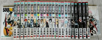 Soul Eater Vol.1-25 Manga book comics Japanese Language Sold