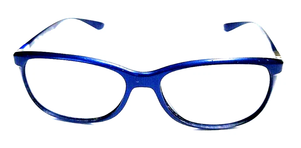 Ray Ban RB7024 5207 Blue Oval Eyeglasses Frame 56-16 145 - Image 3 of 4