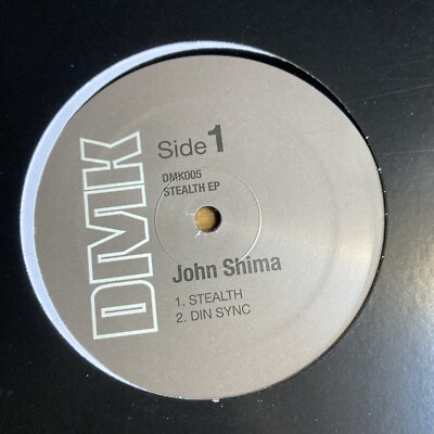 John Shima - Stealth EP - DMK - Techno / Electro 12  Vinyl Record - NEW