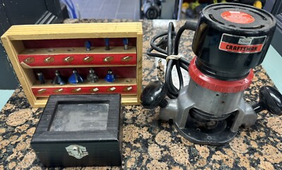Sears Craftmans Router 315.17351 W/BITS