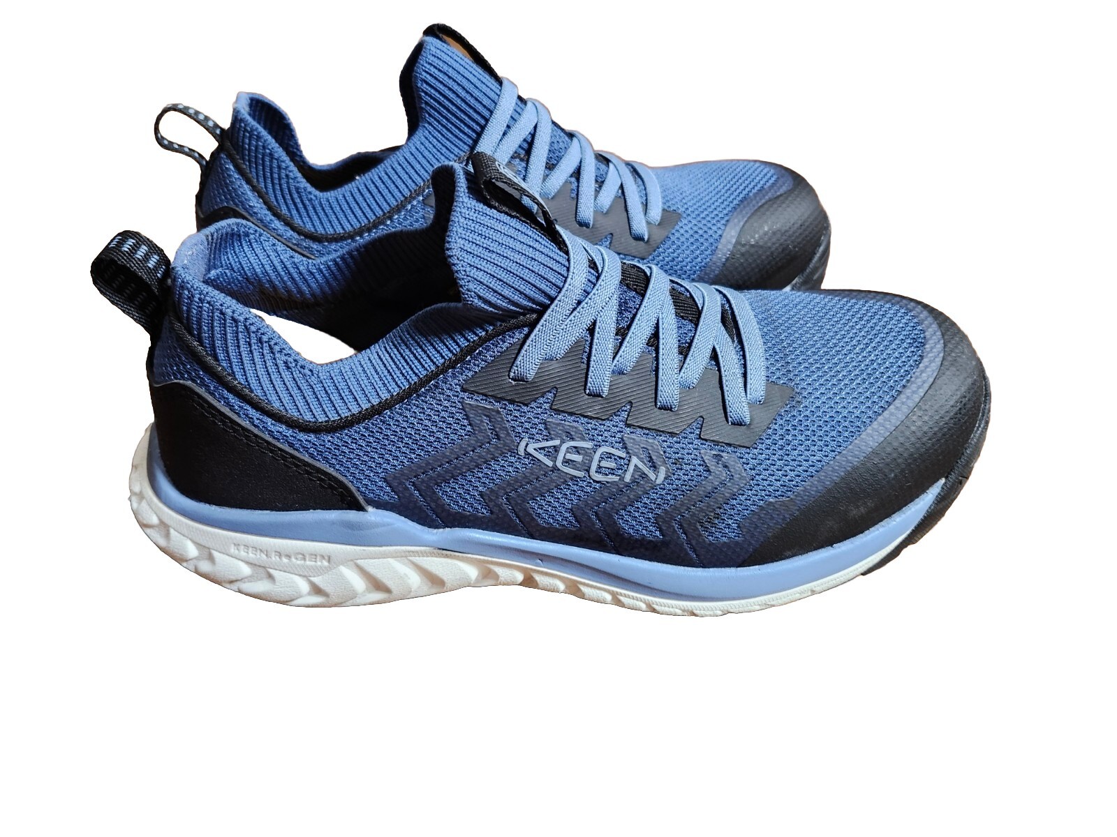 Sneaker da donna KEEN Utility Arvada blu nere taglia 9 punta larga carbonio