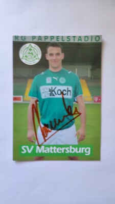 Ilco Naumoski, Nordmazedonien, SV Mattersburg, Original Autogramm