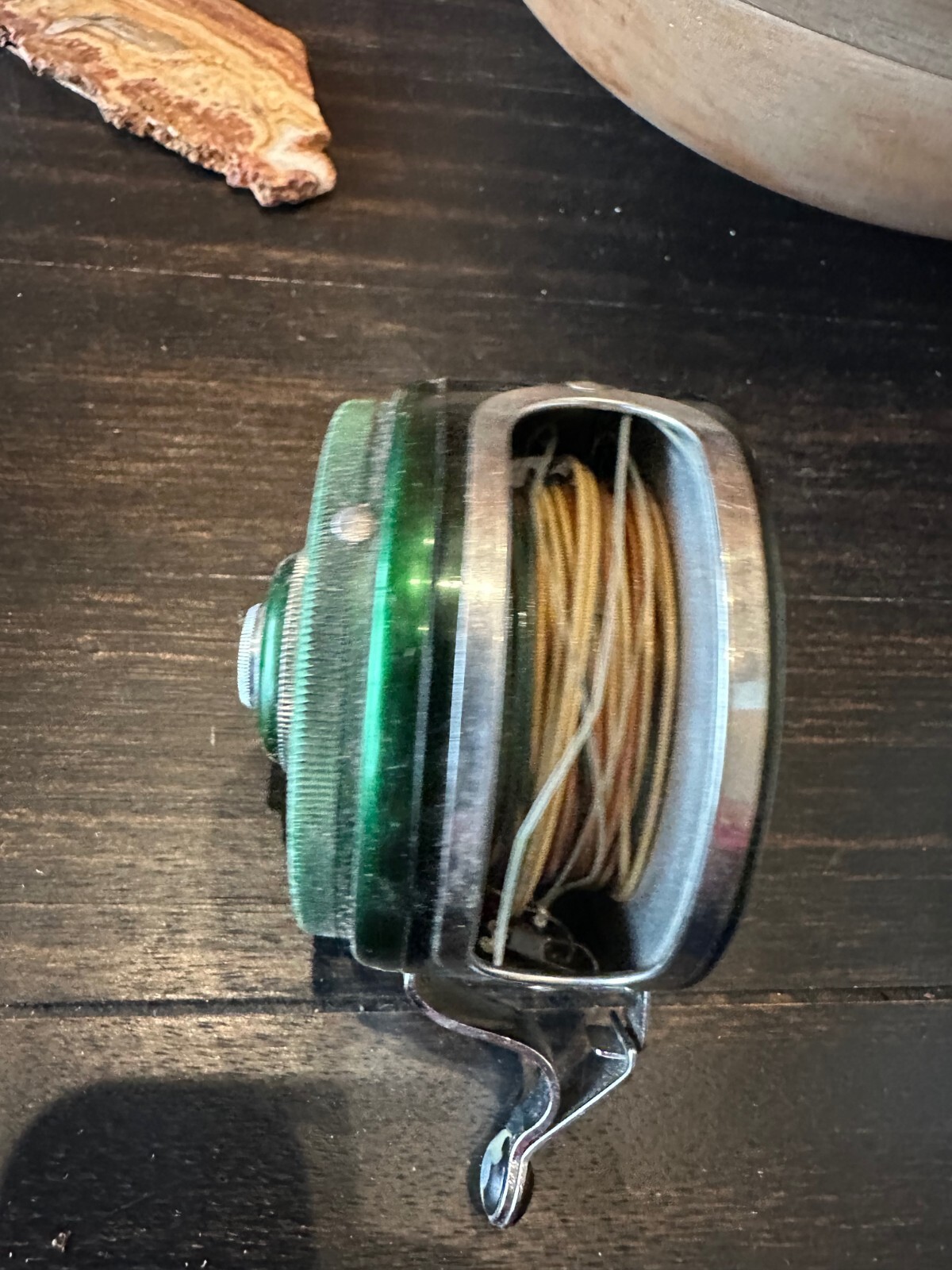 Vintage SHAKESPEARE 1837 TRUART Automatic FLY Fishing Rod REEL w/ box