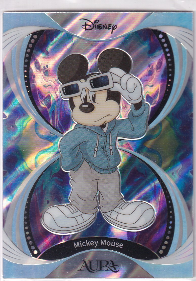 Kakawow Disney 100 Aura 2025 AD-AU-01 Mickey Mouse Silver Holo | eBay