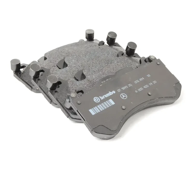 Front Brake Pad Set With Sensors For 08-20 Mercedes C63 CLS63 E63 G63 GENUINE Foto 3 de 4
