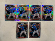Lot (6) JUD FABIAN Florida Gators 2022 Prizm Draft Picks card 4 Silver 2 base