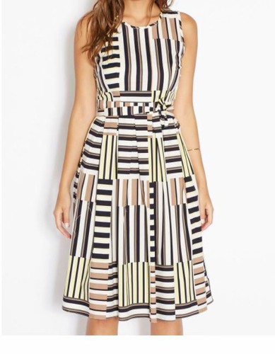 Dorothy Perkins Printed Tie Waist Dress 