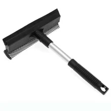 Handle Windshield Squeegee Wiper Scraper Double Surface Car Window Brush Cleaner