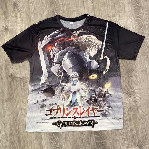 Goblin Slayer TShirt Goblin's Crown 5XL Runs Small - See pics for measurements