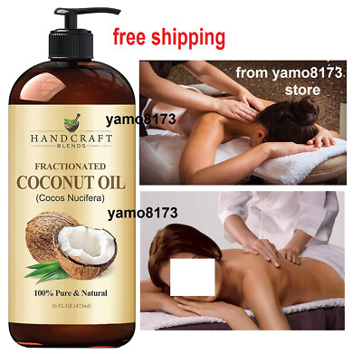 Aceite De Coco Para El Cabello La Piel Y Cara Masajes De Cuerpo Extra  Organico N