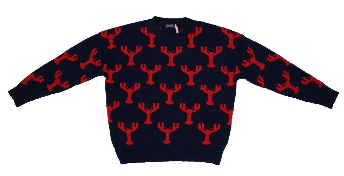 Suéteres para mujer náutico de cuello redondo