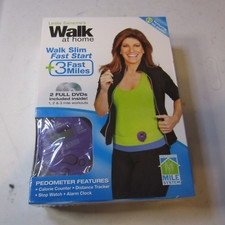 Leslie Sansone: Walk Slim: Fast Start -3 Fast Miles Kit w/ Pedometer DVD SEALED