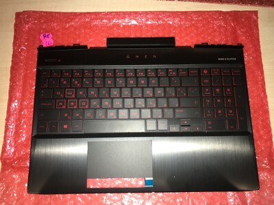 HP Omen 15-DC Serie Laptop Original Handauflage Abdeckung Tastatur L24369-251...