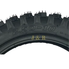 2.50 x 10 Qind Tire For CRF XR 50 PW50 TTR50 JR50 KTM SX Pro Kawasaki Pit Bike