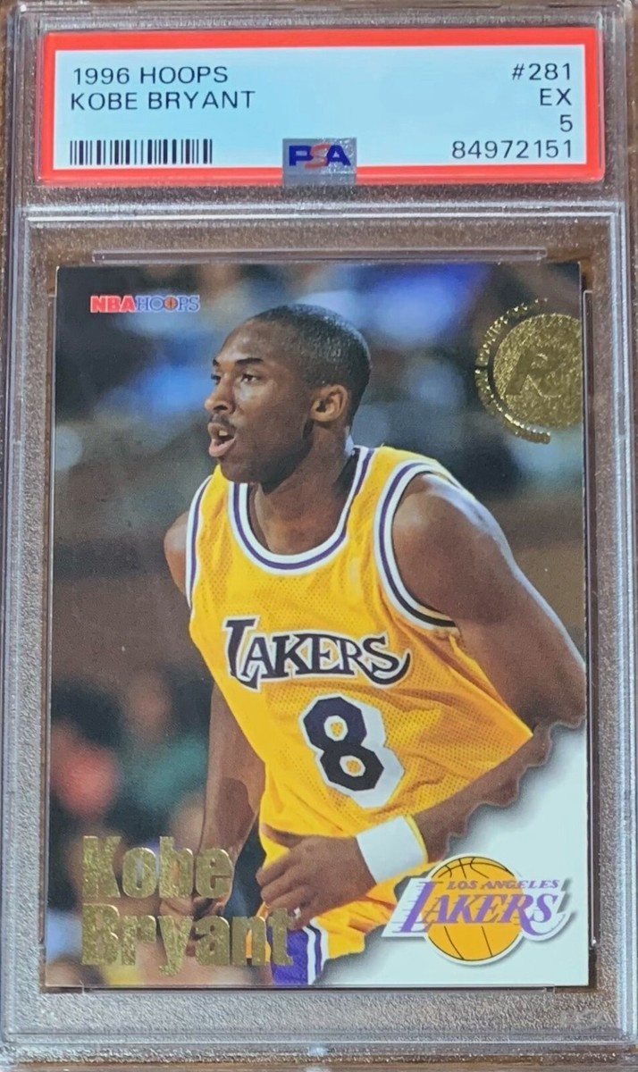 1996 Hoops Basketball #281 Kobe Bryant Lakers PSA 5 | eBay
