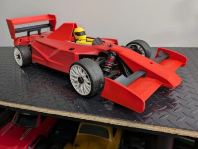Arrma Limitless Formula 1 Conversion Kit - Wing / Nose / Interior / Diffuser