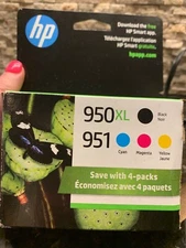 HP ink 950XL with 951 New in open box. 4 colors