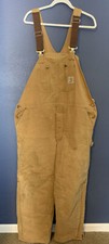 Vintage Carhartt Coveralls Overalls Union Made 44X30 Insulated