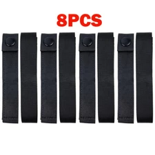 8 x 6" MOD MOLLE PALS Modular Web Gear Replacement Tie Straps Black