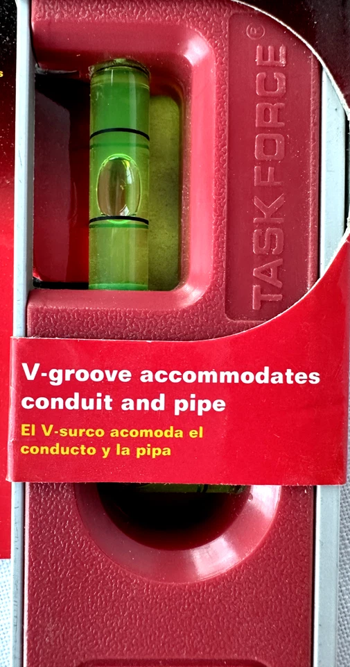 Task Force Magnetic Torpedo Level High Impact ABS Frame- 9 in #123876 - Image 3 of 4