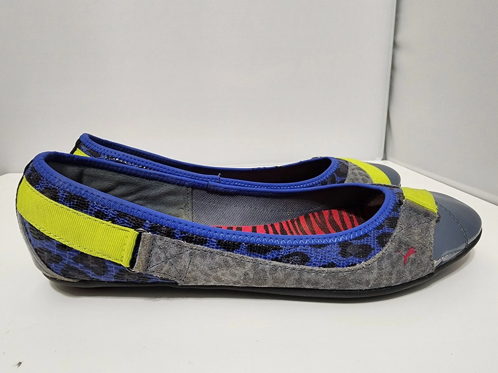 Puma Sport Lifestyle Bixley Donna Stampa Animali Balletto Multimediale Piatto US 10 41