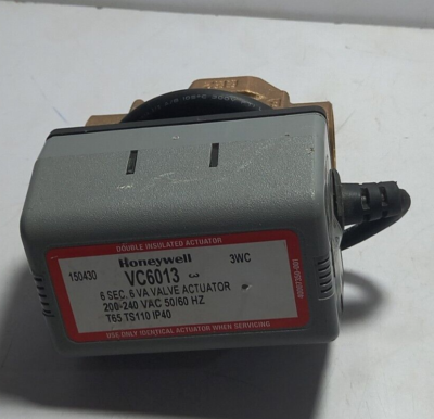 Honeywell VC6013 Valve Actuator / 6 VA / 200-240 VAC 500/60 HZ | eBay
