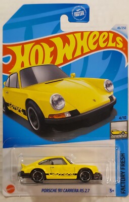 Porsche 911 Carrera RS 2.7 46/250 Hot Wheels 2024 HTC49 HW Factory Fresh 4/10