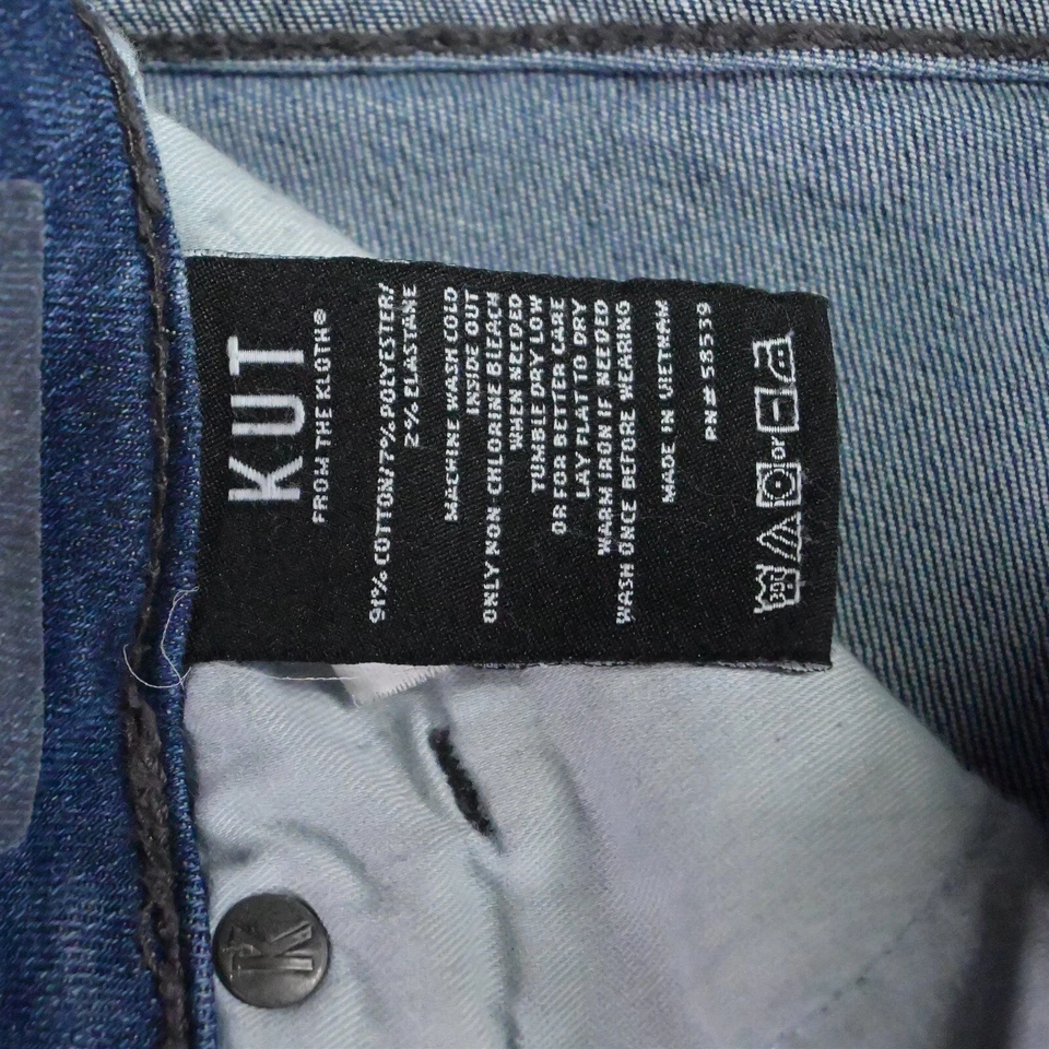 KUT from the Kloth 6 Connie High Rise Ankle Skinny Fab Ab Stretch Denim Jeans - Image 4 of 4