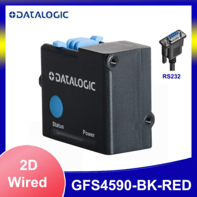 Datalogic Gryphon GFS4590-BK-RED RS232 Fixed Mount  Barcode Scanner with Cable